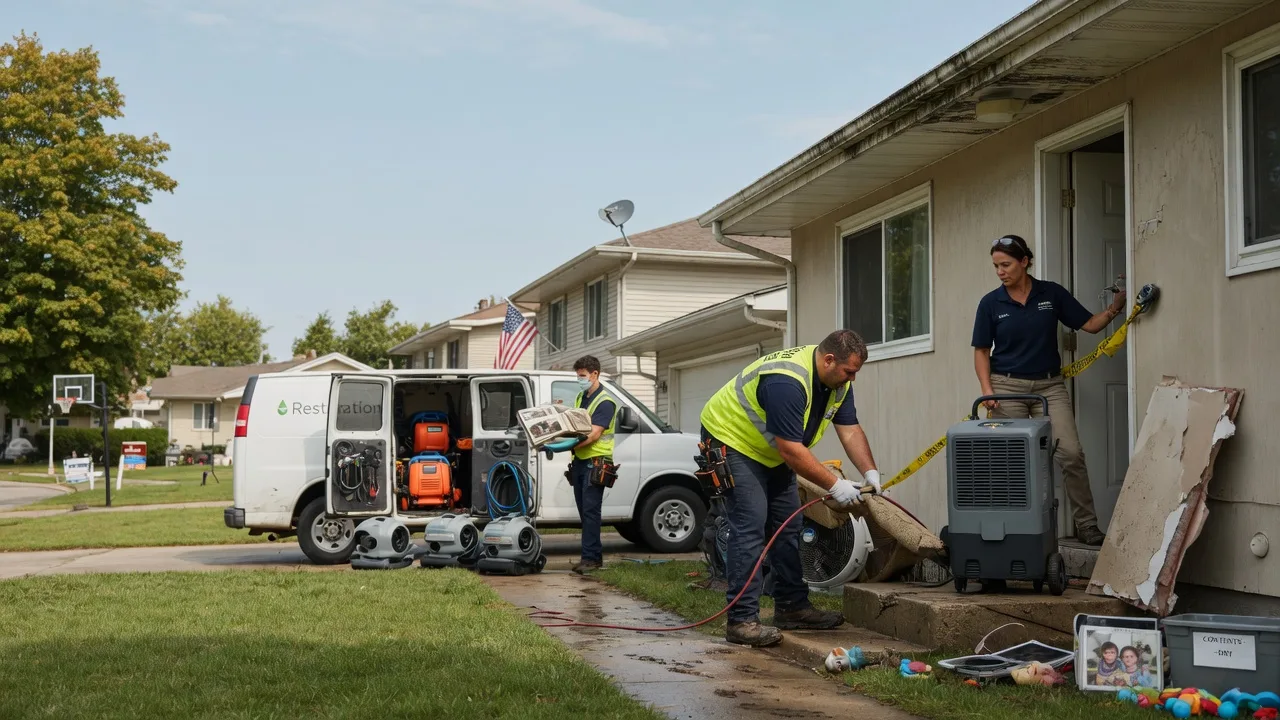 Water Damage Restoration in Milford, KS near me
